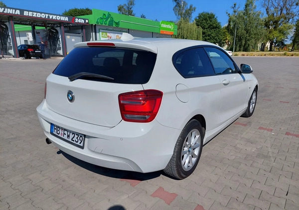 BMW Seria 1 cena 31700 przebieg: 190000, rok produkcji 2013 z Nowogard małe 79